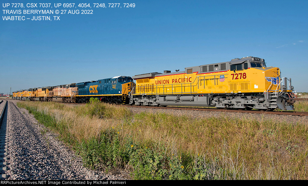 UP and CSX Locomotives